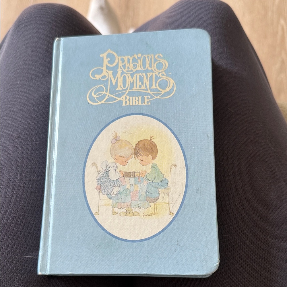 Precious Moments Bible - Light Blue Cover